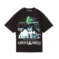 GHOST IN THE SHELL x Kosuke Kawamura x atmos コラボTシャツ（全3種） 販売予定価格：各¥12,100（税込）
