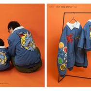 ドラゴンボールコラボ デニムボアジャケット(大人)