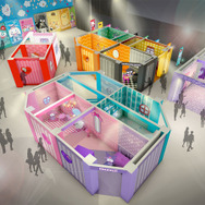 カラフルピューロランド内にフォトスポット「推し色キャラルーム」