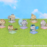 ちいかわぽけっと ピクニックなトレーディングアクリルスタンド（全7種）単品 各495円／BOX 3,465円　※ブラインド
