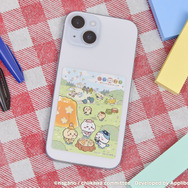 ちいかわぽけっと ピクニックなスマホに貼れるサイズのステッカー（ピクニックなみんな）330円