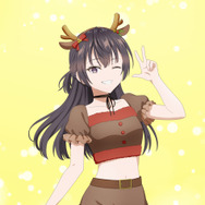 『時々ボソッとロシア語でデレる隣のアーリャさん』クリスマスビジュアル 周防有希