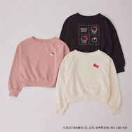 ボートネック裏毛プルオーバー