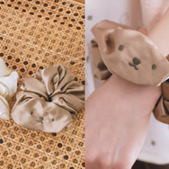 miffy/earth フェイス刺繍シュシュ