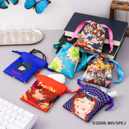 トレーディングミニ巾着 6種 単品各990円／BOX5,940円