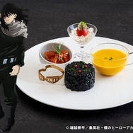 相澤消太のイカ墨リゾットプレート