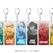 トレーディンググリッターアクリルキーホルダー（全6種）