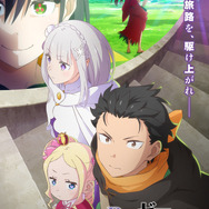 TVアニメ『Re:ゼロから始める異世界生活』4th season キービジュアル（C）長月達平・株式会社KADOKAWA刊／Re:ゼロから始める異世界生活4製作委員会