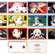 「アトレ秋葉原×魔法少女まどか☆マギカ」購入特典のイラストカード（全13種）