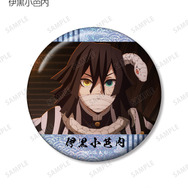 アニメ『鬼滅の刃』トレーディング場面写ホログラム缶バッジ　伊黒小芭内