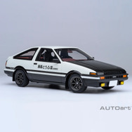 頭文字D」トレノ（AE86）を再現…完成度の高ッ！ 1/18サイズのミニカー