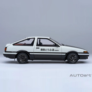 頭文字D」トレノ（AE86）を再現…完成度の高ッ！ 1/18サイズのミニカー