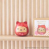 ハローキティ 木製だるま