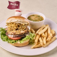 ナルトのラーメンバーガー