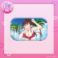 E賞「スクエア缶バッジ」水原千鶴A