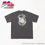 アニメ『ジョジョの奇妙な冒険 ダイヤモンドは砕けない』　「クレイジー・ダイヤモンド」プリントＴシャツ