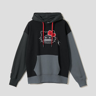 HELLO SHADOW フェイス｜裏毛ビッグシルエットパーカー