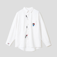 ソーイング シャドー｜ルーズシャツ