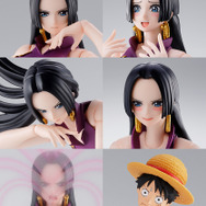 交換用表情パーツ5種、「S.H.Figuarts モンキー・D・ルフィ -冒険の夜明け-」用交換用表情パーツ