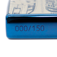 『頭文字D』「特別仕様ZIPPO 30周年記念モデル」ブルーチタン版