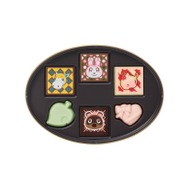 「ゴディバ meets どうぶつの森 アソートメント/Blue 6粒入」