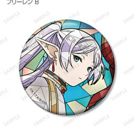 TVアニメ『葬送のフリーレン』トレーディング Aure Glass 缶バッジ　フリーレン ver.B