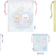 巾着（各660円※税込）：綿布製・W紐タイプ