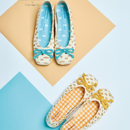 ニットバレエシューズ