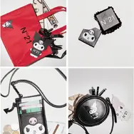 左上から ボックス トートバッグ(税込 ¥23,100)、バレンタインチョコレート(税込 ¥3,888)、カードケース&ストラップ(税込 ¥25,300)、バッグ(税込 ¥38,500)