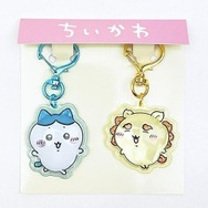 「ちいかわ ぷっくりったいペアキーホルダー」ハチワレ＆シーサー