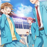 TVアニメ『アオのハコ』ビジュアル（C）三浦糀／集英社・「アオのハコ」製作委員会