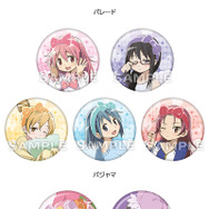 『魔法少女まどか☆マギカ』ローソンキャンペーン「缶バッジ」衣装ごと／ランダム7種