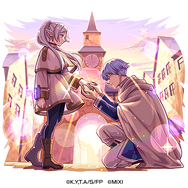 闇属性　★6　鏡蓮華の指輪 フリーレン＆ヒンメル（獣神化）CV：種崎敦美、岡本信彦