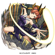 光属性　★5　三級魔法使い ラオフェン（進化）CV：石上静香