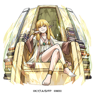 光属性　★6　 大魔法使い ゼーリエ（獣神化）CV：伊瀬茉莉也