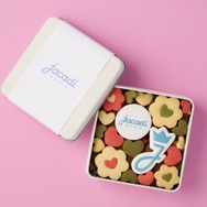 「ジャカディ×シュガーティー」クッキー缶(230g入り) 4,320円 ◎11階 ベビー・こども服売場「ジャカディ」