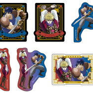 描き下ろしクリアステッカーコレクション「ファントムブラッド」・「戦闘潮流」