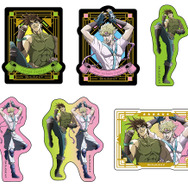 描き下ろしクリアステッカーコレクション「ファントムブラッド」・「戦闘潮流」