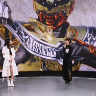 『超宇宙刑事ギャバン インフィニティ』多元地球Ι5109(イオタ)【左から、角心菜・谷田ラナ】