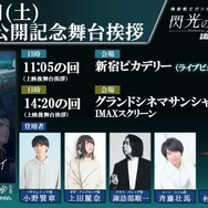 『機動戦士ガンダム 閃光のハサウェイ キルケーの魔女』公開記念舞台挨拶