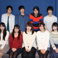 [上段左から]白井、西山、江口、梅原、[下段左から]奥野、田中、阿澄、高橋、山下
