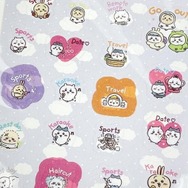 ちいかわのイラストがポップなスケジュールシール