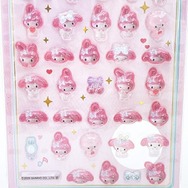 サンリオの透明感あるボンボンドロップシール