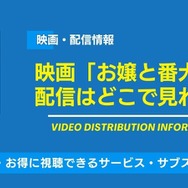 お嬢と番犬くん 映画 配信情報