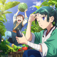 TVアニメ『薬屋のひとりごと』【猫猫、壬氏と巡る四季】8月ビジュアル