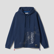 アニメ『新世紀エヴァンゲリオン』×グラニフ　「奇跡の価値は」｜裏毛ジップパーカー