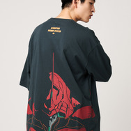 アニメ『新世紀エヴァンゲリオン』×グラニフ　「命の選択を」｜ビッグシルエットTシャツ　着用イメージ　