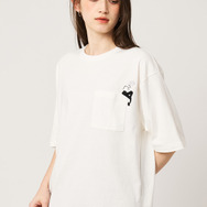 アニメ『新世紀エヴァンゲリオン』×グラニフ　「最後のシ者」｜ビッグシルエットTシャツ　着用イメージ　