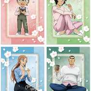 アニメ『名探偵コナン』クリアファイル／お花見（全4種）