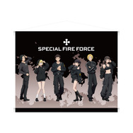 TVアニメ『炎炎ノ消防隊 参ノ章』BLACK COLLECTION by ZOZOTOWN タペストリー